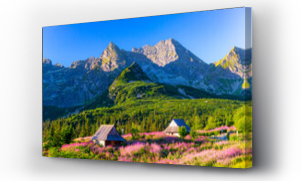 góry, Hala gasienicowa, Hala gąsienicowa sunrise, pejzaż, Polskie góry