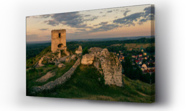 Wizualizacja Obrazu : #527508837 Zamek w Olsztynie, krajobrazy