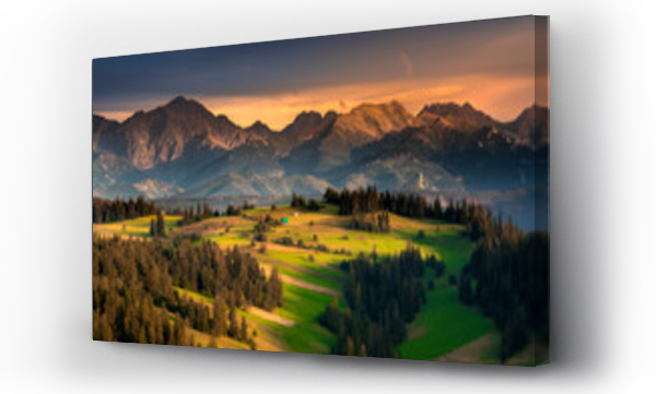 góry, góry jesienią, jesień zakopane, Tatry, wieś