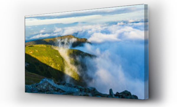 Babia gora, chmury, góry