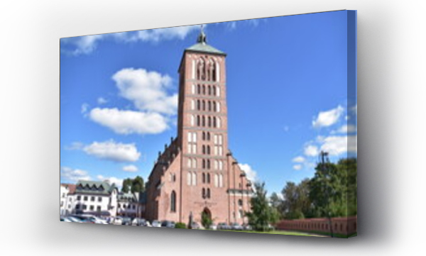 Wizualizacja Obrazu : #529588627 Braniewo, miasto, na, Warmii, zabytki, atrakcje, architektura, 