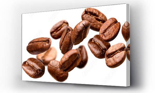 Wizualizacja Obrazu : #530850806 Roasted coffee beans isolated