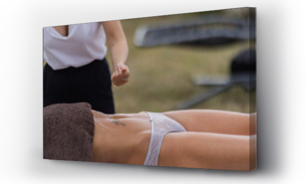 Wizualizacja Obrazu : #532555456 Outdoor Massage 
