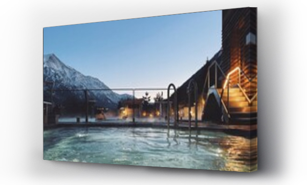 Wizualizacja Obrazu : #532619707 Chamonix thermal spa swimming pool