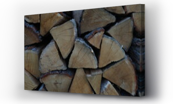 Wizualizacja Obrazu : #533855132 Drewno, drewno na opa?. Sk?ad drewna. Wood.