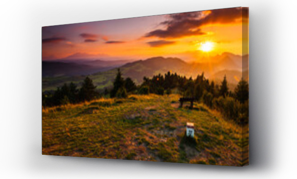 3 korony pieniny, góry, jesień tatry, jesień tatry góry, Polskie góry, Tatry, zachód