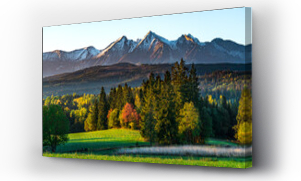 góry, góry jesienią, jesień, jesień tatry, jesień tatry góry, las, Polskie góry, Tatry, Tatry Wysokie, widok