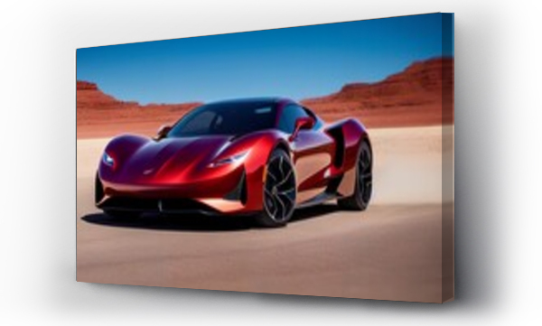 Wizualizacja Obrazu : #537325726 red concept car