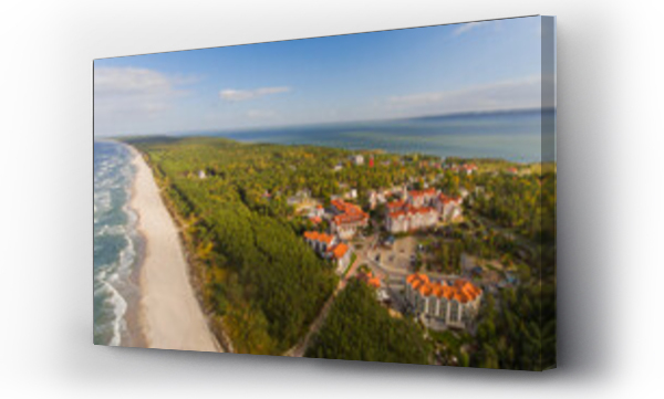 Krynica, Krynica morska, latarnia morska, pejzaż