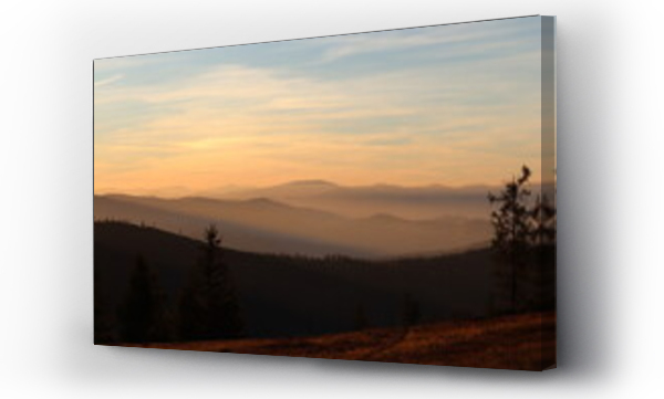 góry, jesień tatry góry, Polskie góry, zachód