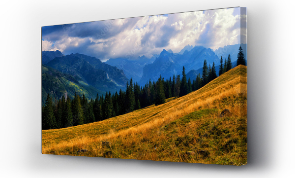 Panorama Tatr, pejzaż