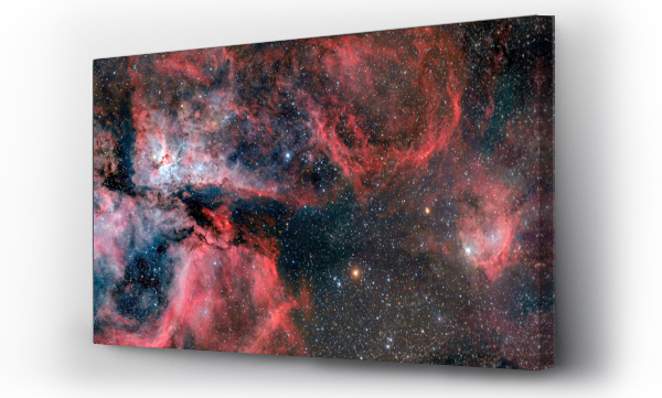 Wizualizacja Obrazu : #557849697 Panoramic view of Eta Carinae Nebula