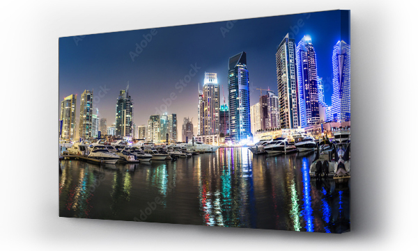 Wizualizacja Obrazu : #56151340 Dubai Marina cityscape, UAE