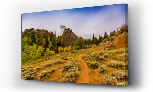 Wizualizacja Obrazu : #569622885 Curt Gowdy State Park nature landscapes, Wyoming, United States of America, North America