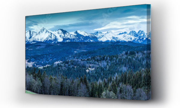 góry, Panorama Tatr, Tatry