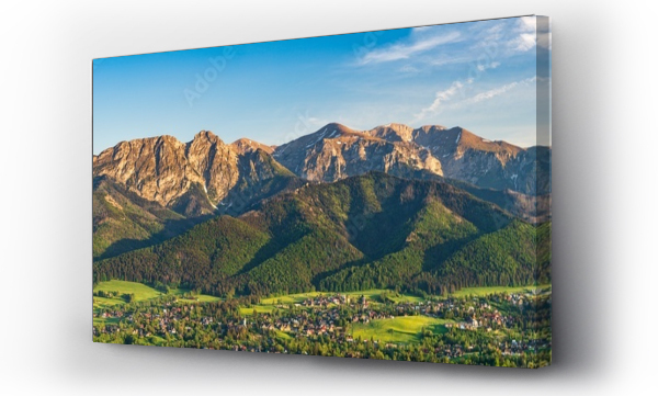 Panorama, Tatry, zakopane