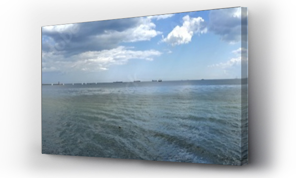 Wizualizacja Obrazu : #578109085 Panorama Morza Ba?tyckiego z Gdyni