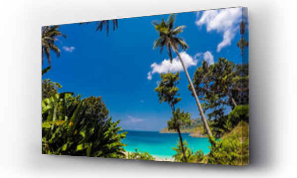 Wizualizacja Obrazu : #583908233 magnificent Thai beach, ocean view, seashore. 