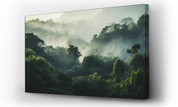 afryka, las, natura, Panorama