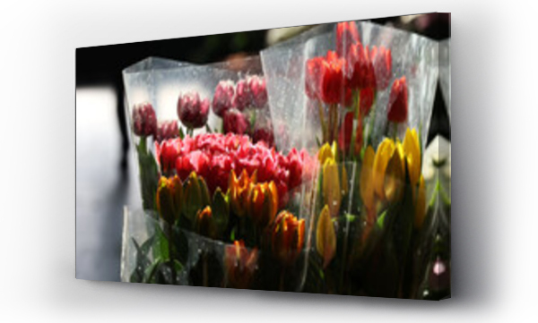 Kwiaty, kwiaty niebieskie, Róże żółte