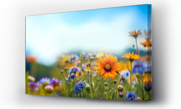 Beautiful meadow, natura, Panorama