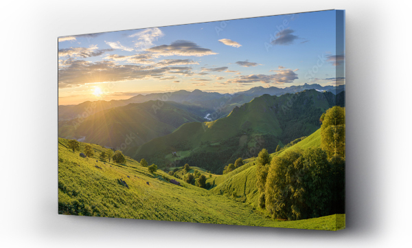 Blues, europa, natura, Panorama