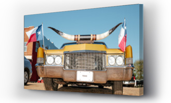 Wizualizacja Obrazu : #620716755 Gaudy Vintage Texas Car