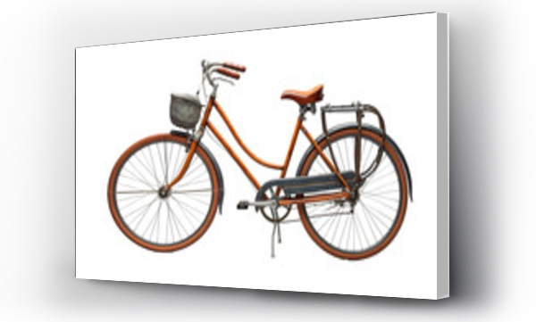 Wizualizacja Obrazu : #623629842 Dutch bicycle from different views. Png isolated on transparent background. 3D render