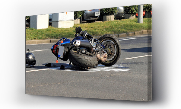 Wizualizacja Obrazu : #62379111 Wypadek motocyklowy