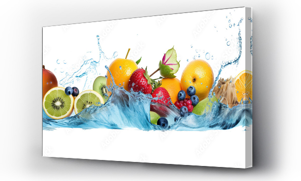 Wizualizacja Obrazu : #625777774 fruits splash
