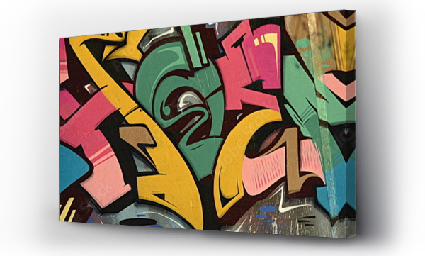 abstrakcyjne, graffiti, grafiti