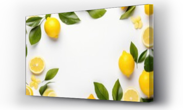 Wizualizacja Obrazu : #632956913 lemon and lime border