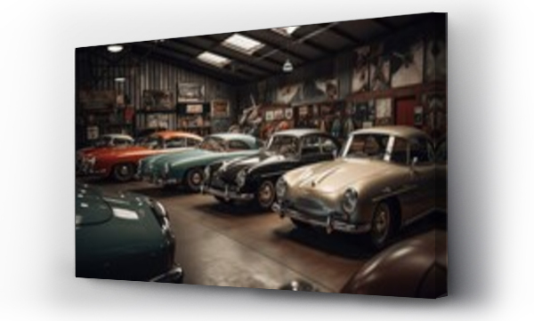 Retro, samochody, vintage