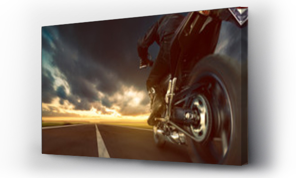Wizualizacja Obrazu : #63413501 Motocykl z nadmierną prędkością
