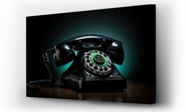 Wizualizacja Obrazu : #637805329 retro telephone vintage call technology