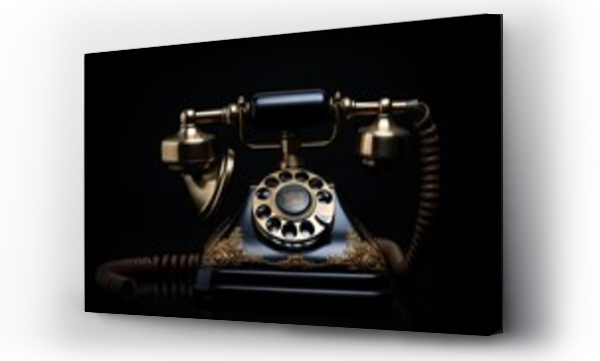 Wizualizacja Obrazu : #637805336 retro telephone vintage call technology