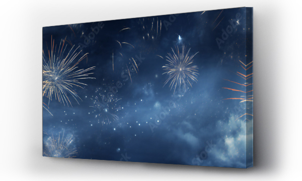 Wizualizacja Obrazu : #642005982 Panoramic New Years Eve Party Background Banner