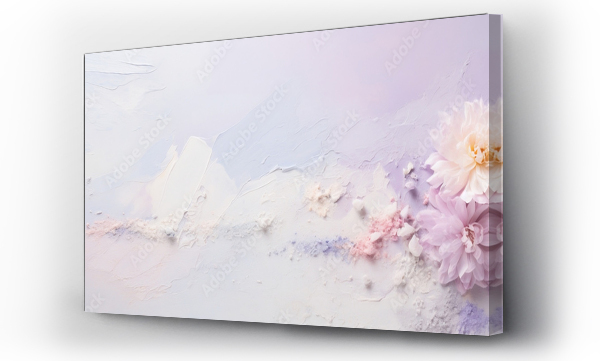 góry, Kwiaty, widok