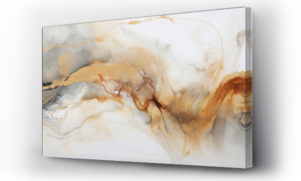 abstrakcyjne, złote, złoty, złoty kolor