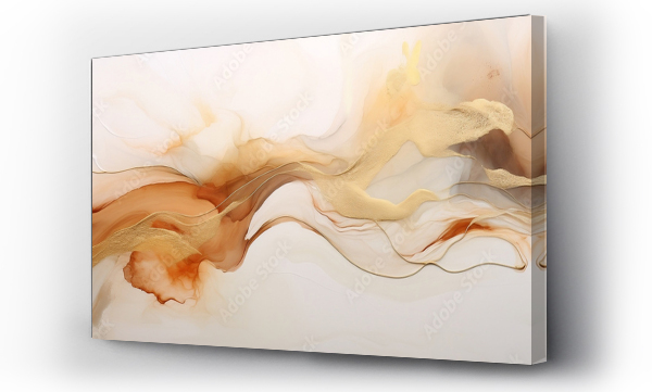 abstrakcyjne, złote, złoty, złoty kolor