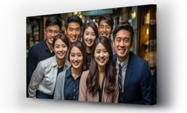Wizualizacja Obrazu : #646413131 group of Asian and people of colour in business attire.