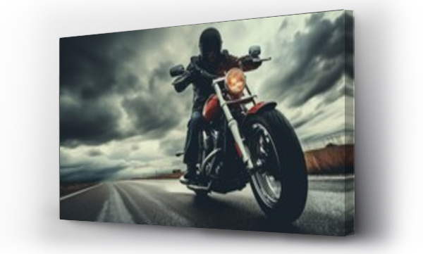 Wizualizacja Obrazu : #646588904 motorcycle on the road