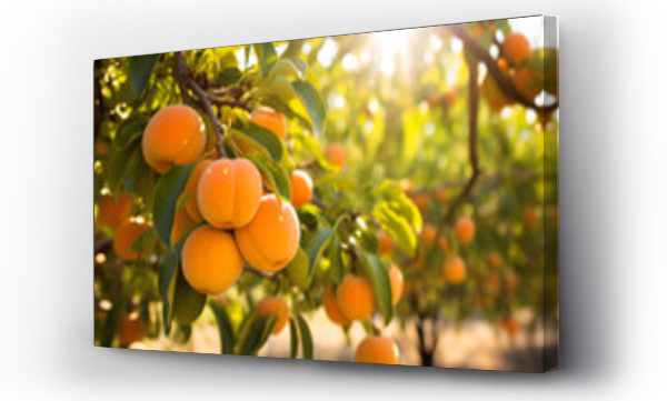Wizualizacja Obrazu : #646749896 apricots on a branch