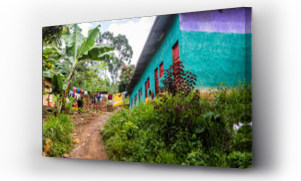 Wizualizacja Obrazu : #646805802 Local house in Jinka, Ethiopia