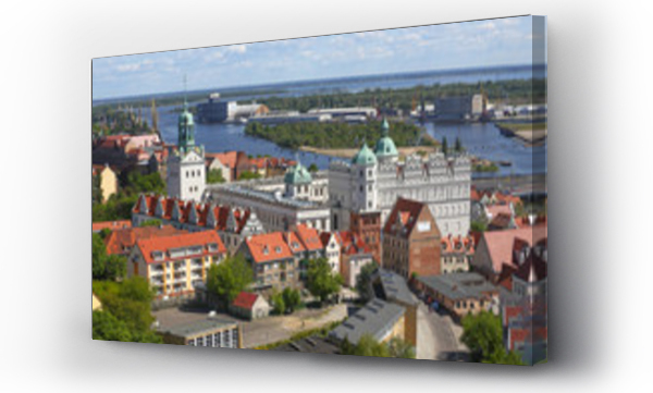 Wizualizacja Obrazu : #64781464 Szczecin - Panorama miasta