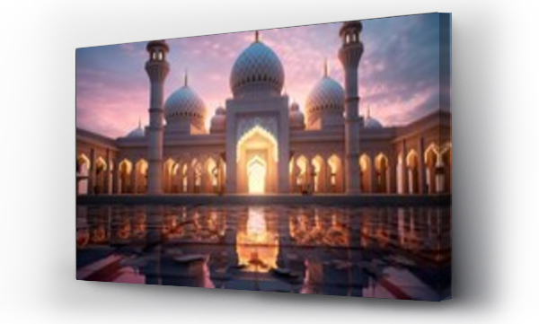 Wizualizacja Obrazu : #647910718 majestic mosque Generative AI