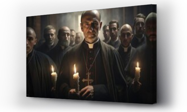 Wizualizacja Obrazu : #651008625 A group of Catholic priests