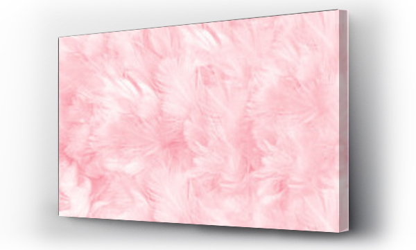 Wizualizacja Obrazu : #652589492 Beautiful soft pink feather pattern texture background