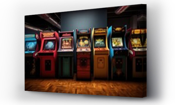 Wizualizacja Obrazu : #652929979 world of classic arcade gaming, where nostalgia meets modern fun