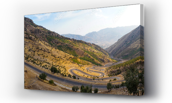 Wizualizacja Obrazu : #653818123 Mountain Road, Barzan, Kurdistan, Iraq